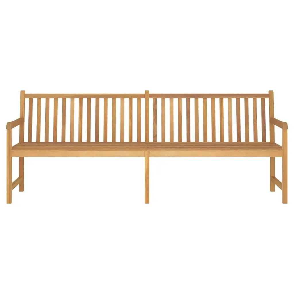 Garden Bench 228 cm Solid Teak Wood 316624