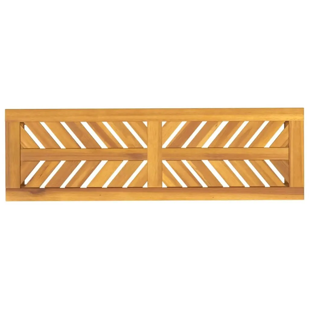 Garden Bench 110 cm Solid Wood Acacia 362237