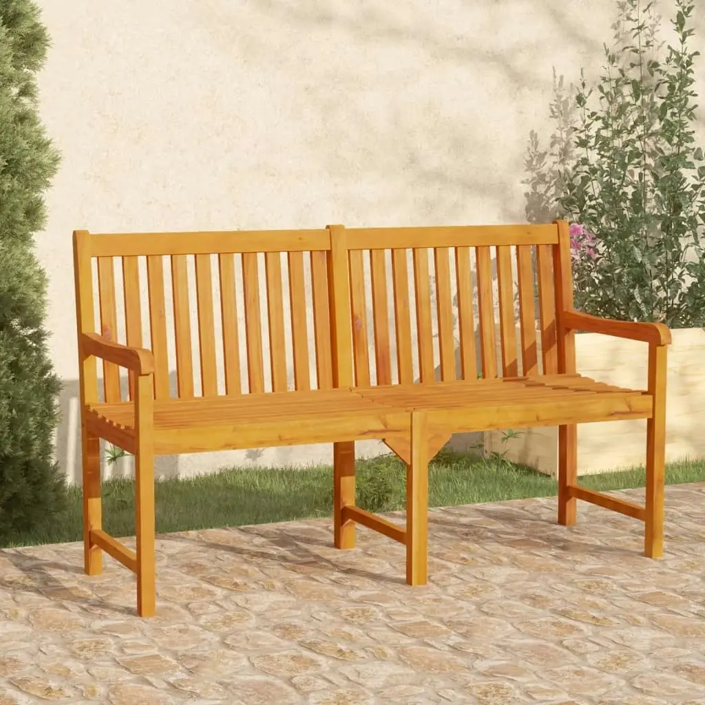 Garden Bench 150 cm Solid Acacia Wood 316611