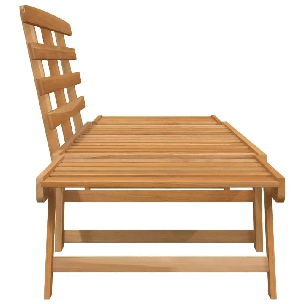 Garden Bench 2-in-1 190 cm Solid Acacia Wood 316471