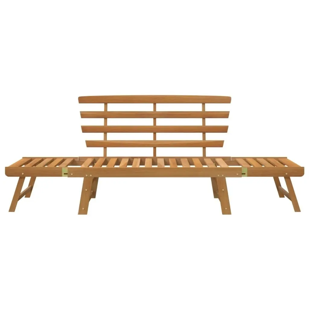 Garden Bench 2-in-1 190 cm Solid Acacia Wood 316471