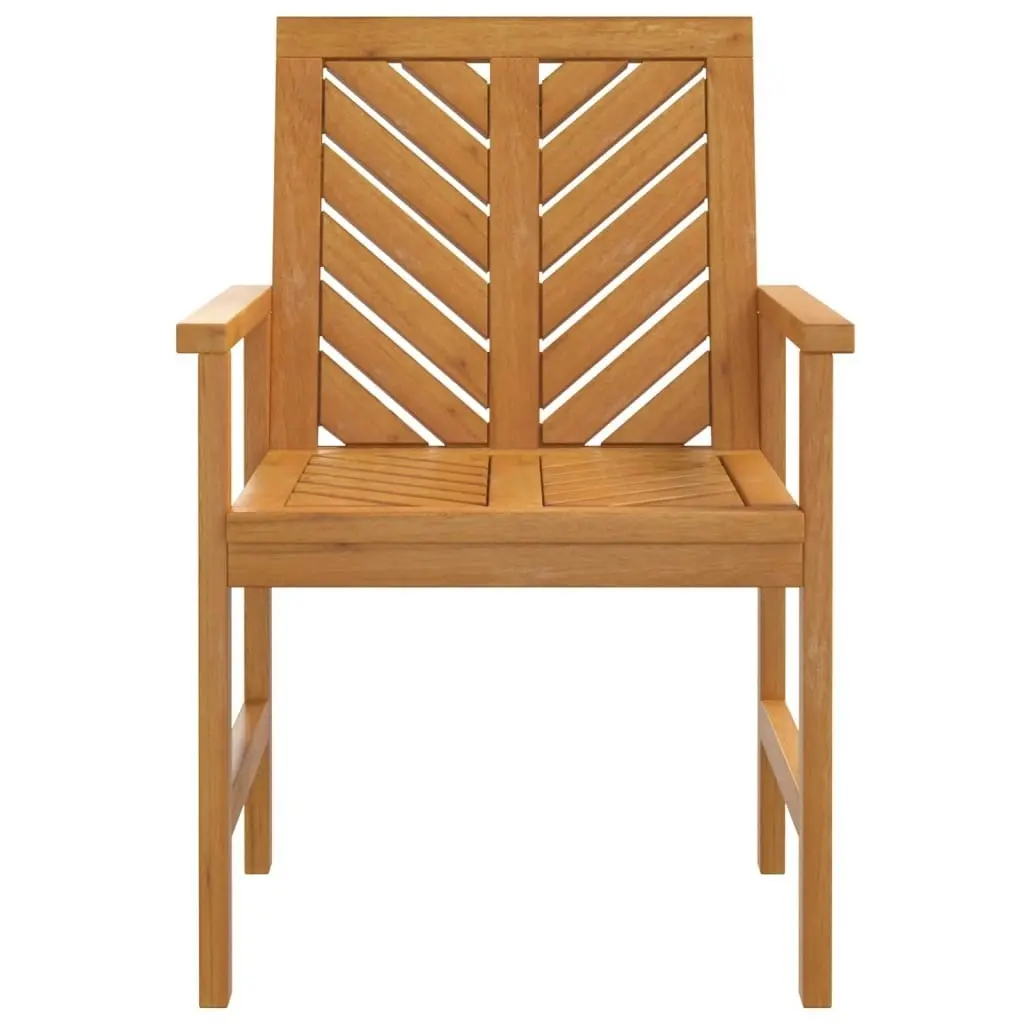 Garden Dining Chairs 3 pcs Solid Wood Acacia 362228