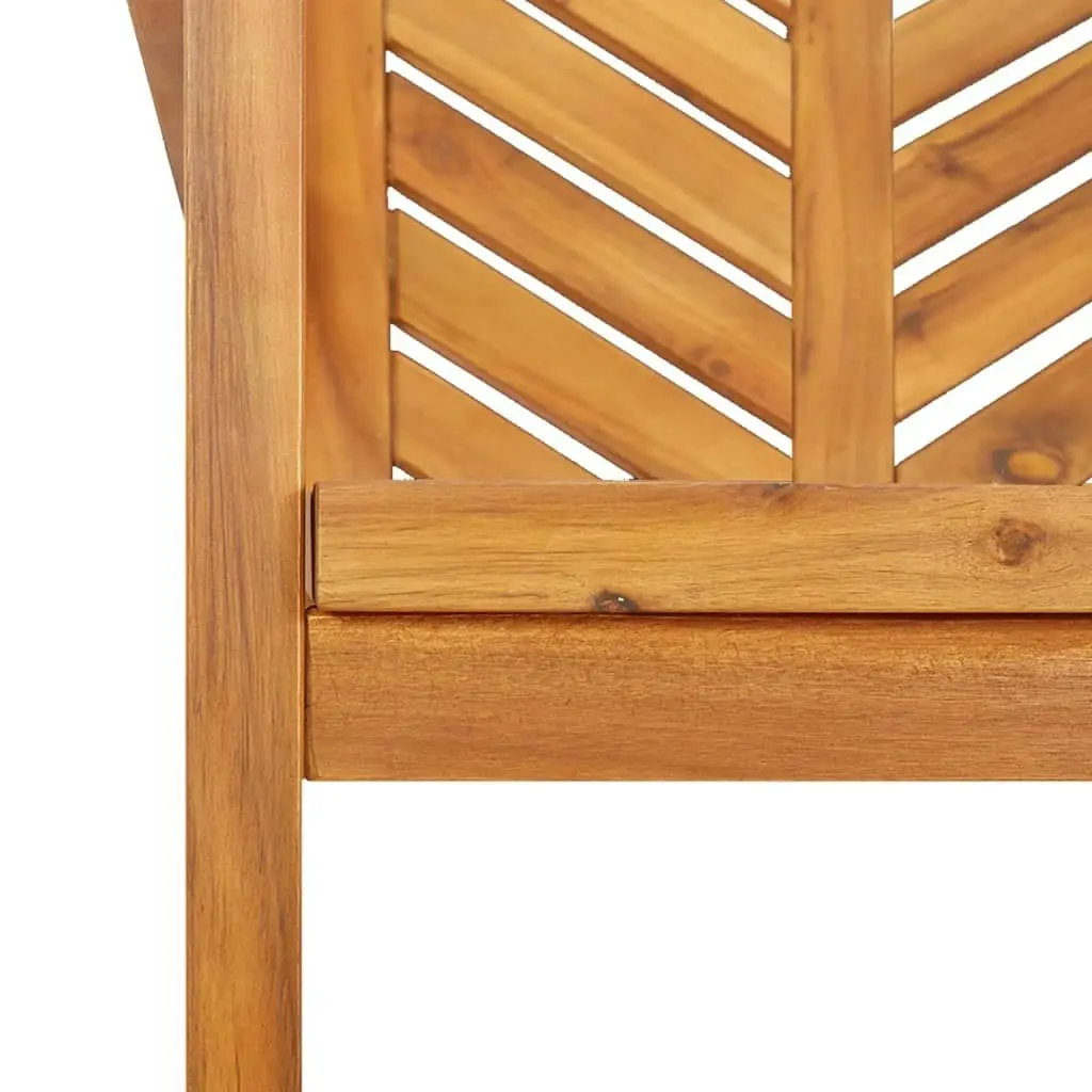 Garden Dining Chairs 3 pcs Solid Wood Acacia 362228