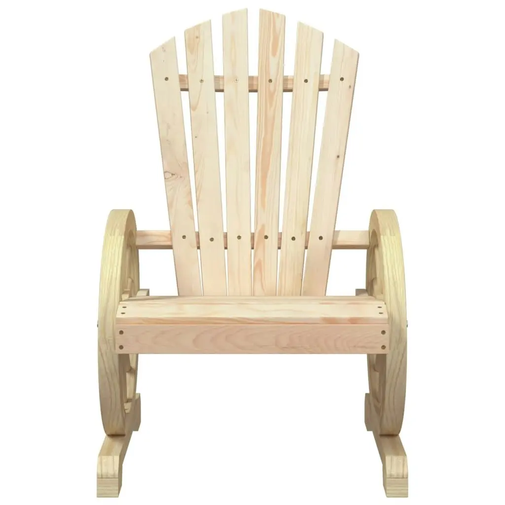 Garden Adirondack Chairs 4 pcs Solid Wood Fir 3207117