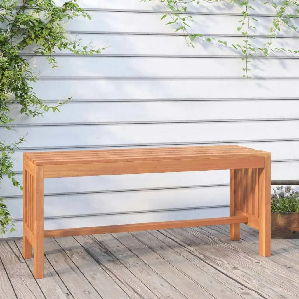 Garden Bench 110 cm Solid Wood Eucalyptus 363288