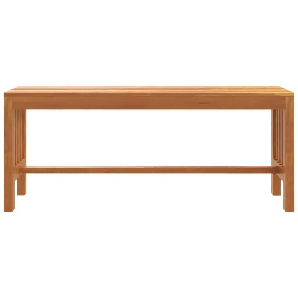 Garden Bench 110 cm Solid Wood Eucalyptus 363288