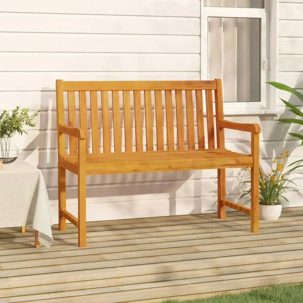 Garden Bench 110 cm Solid Acacia Wood 316610