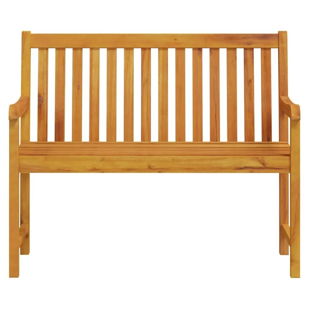 Garden Bench 110 cm Solid Acacia Wood 316610