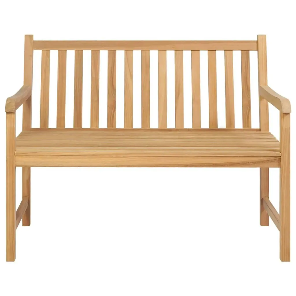 Garden Bench 114 cm Solid Teak Wood 316622