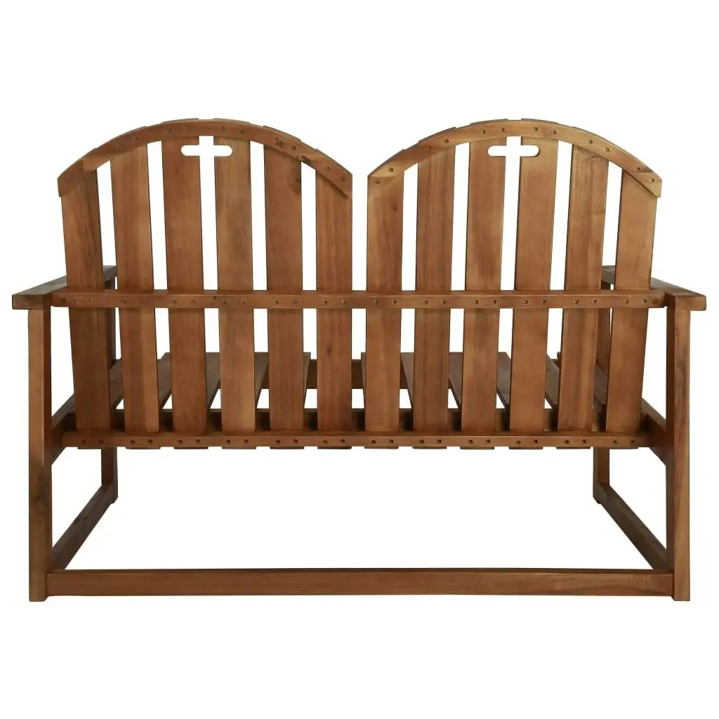 Garden Bench 110 cm Solid Acacia Wood 44034