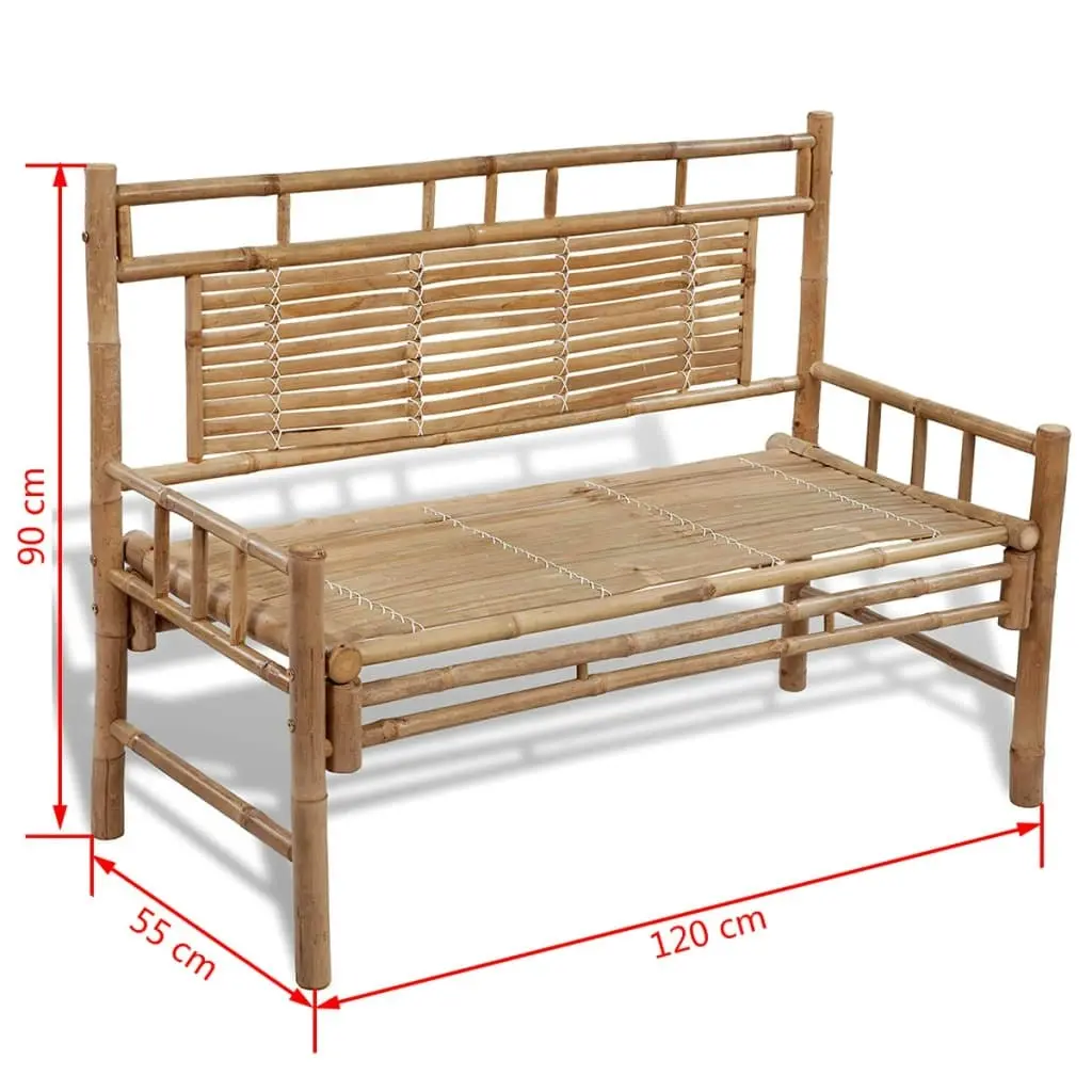 Garden Bench 120 cm Bamboo 41504