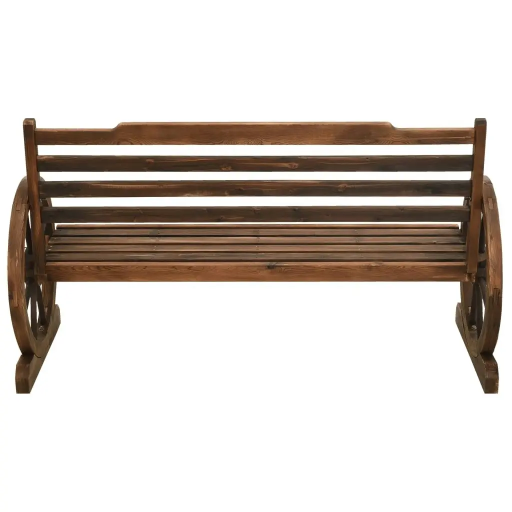 Garden Bench 142 cm Solid Firwood 313892