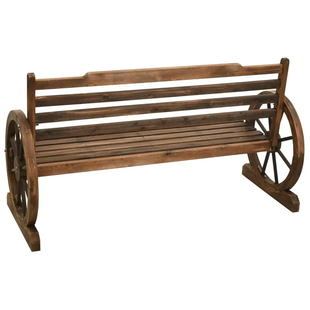 Garden Bench 142 cm Solid Firwood 313892