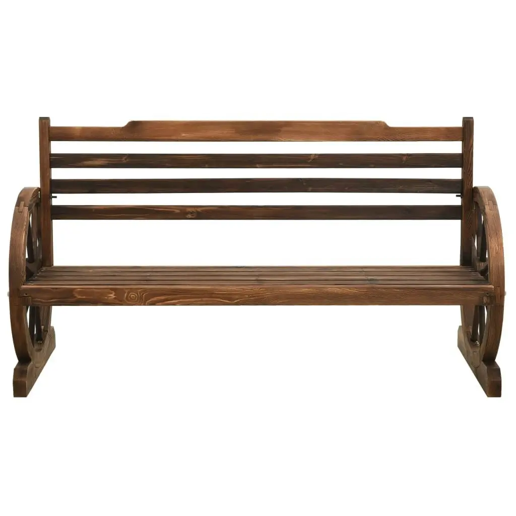 Garden Bench 142 cm Solid Firwood 313892