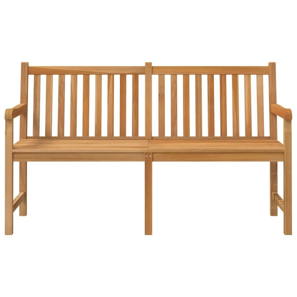 Garden Bench 150 cm Solid Teak Wood 316623