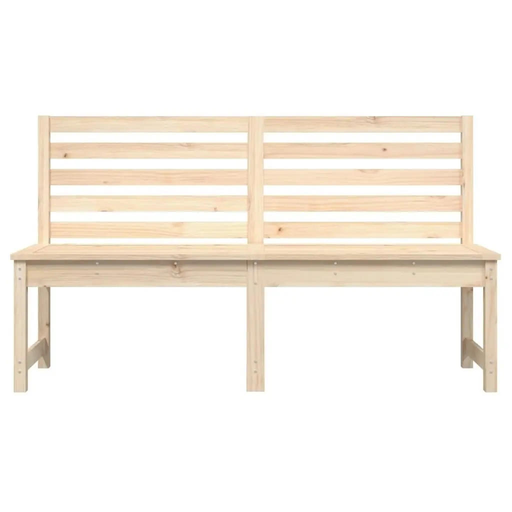 Garden Bench 157.5 cm Solid Wood Pine 824039