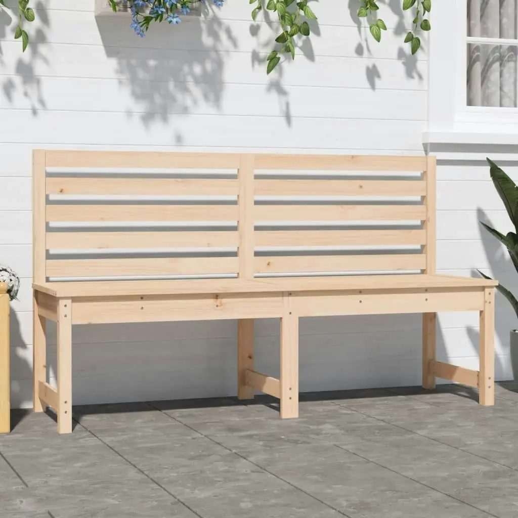 Garden Bench 157.5 cm Solid Wood Pine 824039