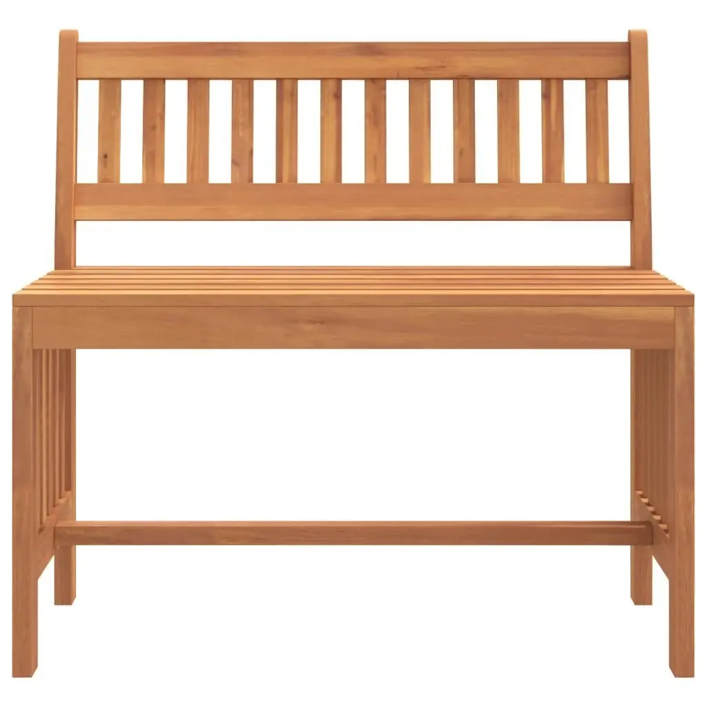 Garden Bench 80 cm Solid Wood Eucalyptus 363289