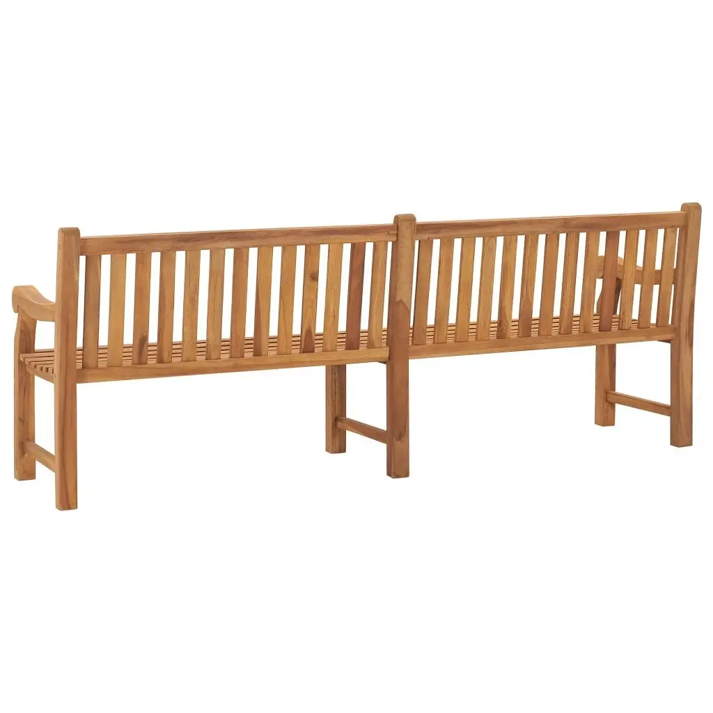 Garden Bench 228 cm Solid Teak Wood 316640