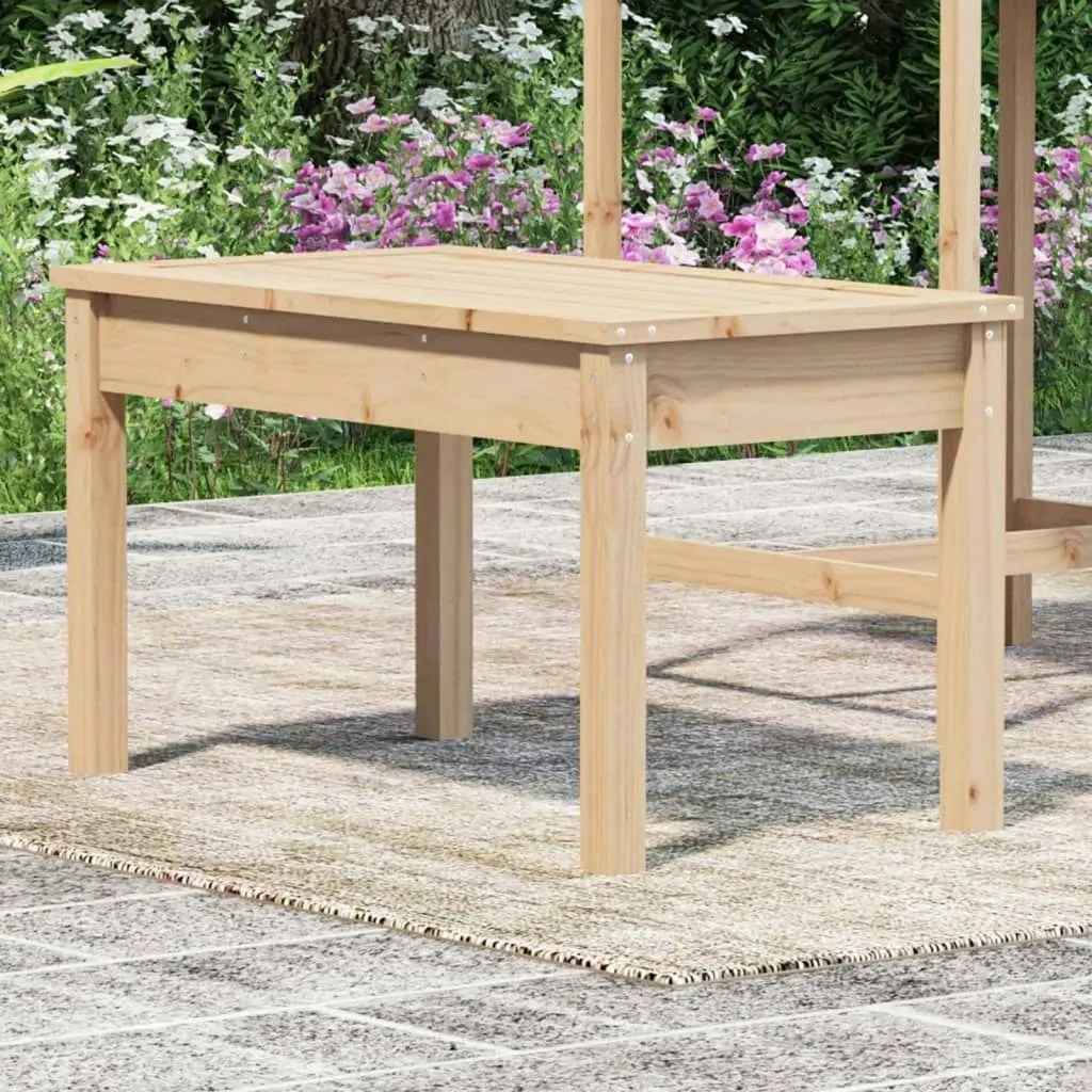 Garden Bench 80x44x45 cm Solid Wood Pine 823997