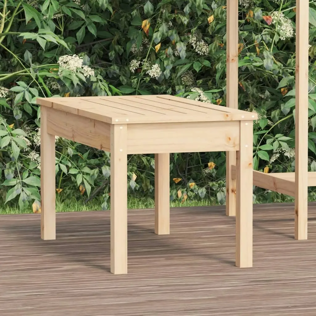 Garden Bench 80x44x45 cm Solid Wood Pine 823997