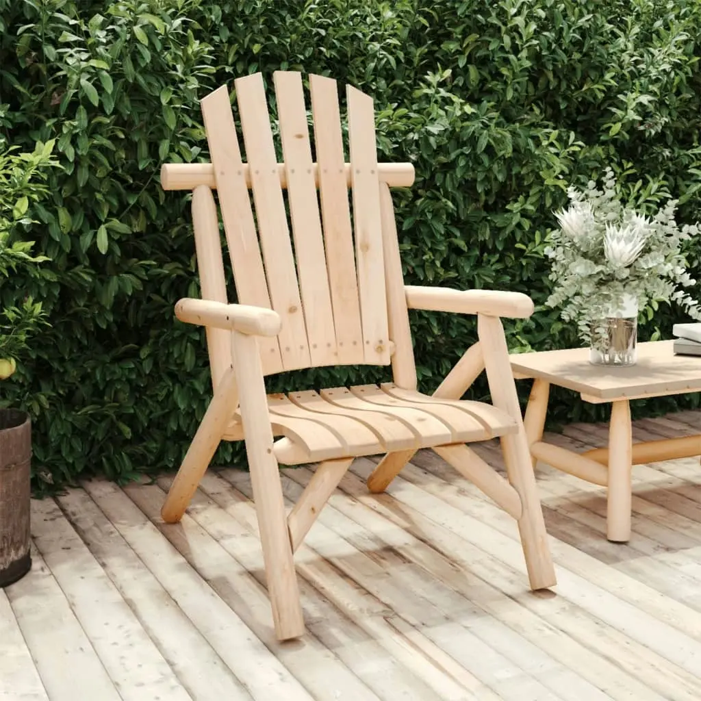 Garden Chair 68x86x103 cm Solid Wood Spruce 363343