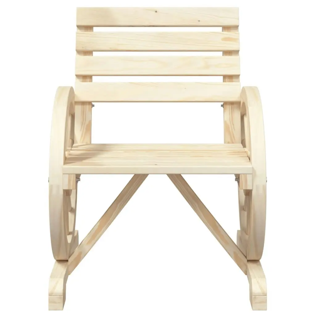 Garden Chair 58x58x78.5 cm Solid Wood Fir 365099