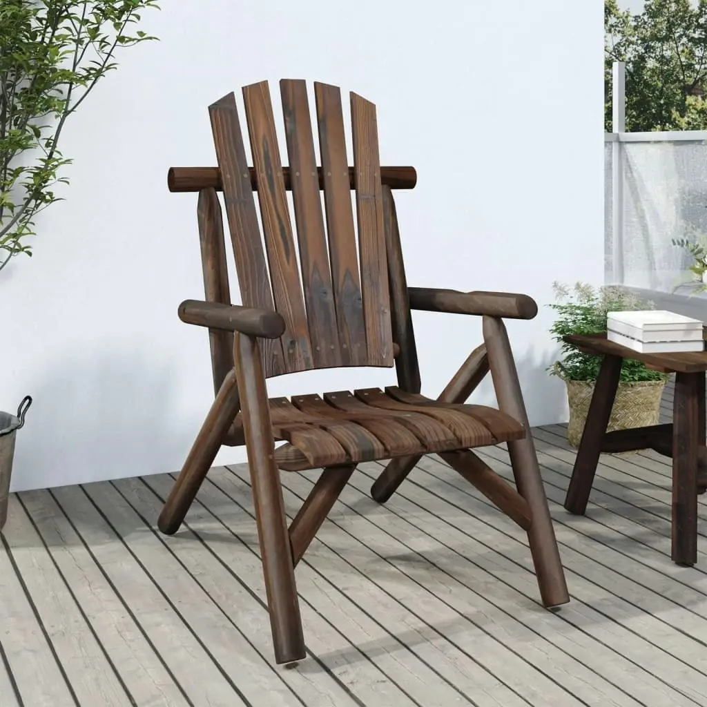 Garden Chair 68x86x103 cm Solid Wood Spruce 363344