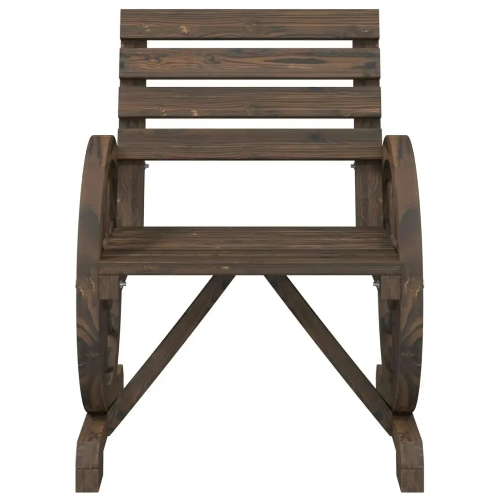 Garden Chair 58x58x78.5 cm Solid Wood Fir 365100