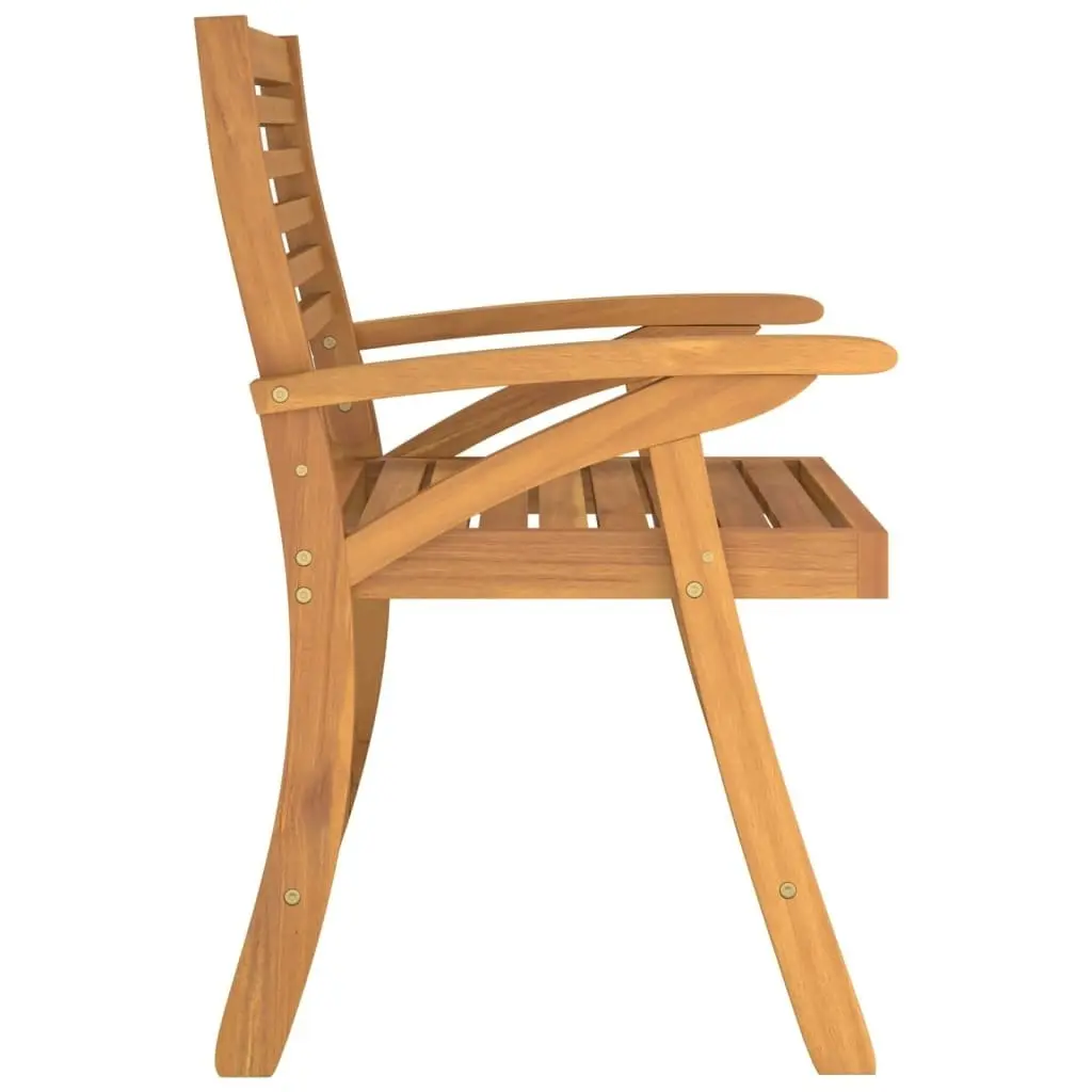 Garden Chairs 2 pcs 58x58x87 cm Solid Wood Acacia 363312