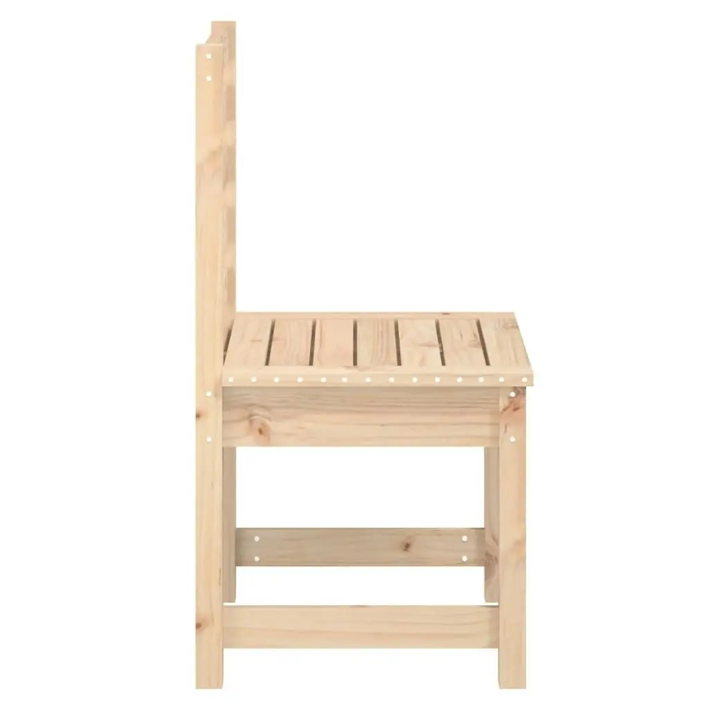 Garden Chairs 2 pcs 50x48x91.5 cm Solid Wood Pine 824025