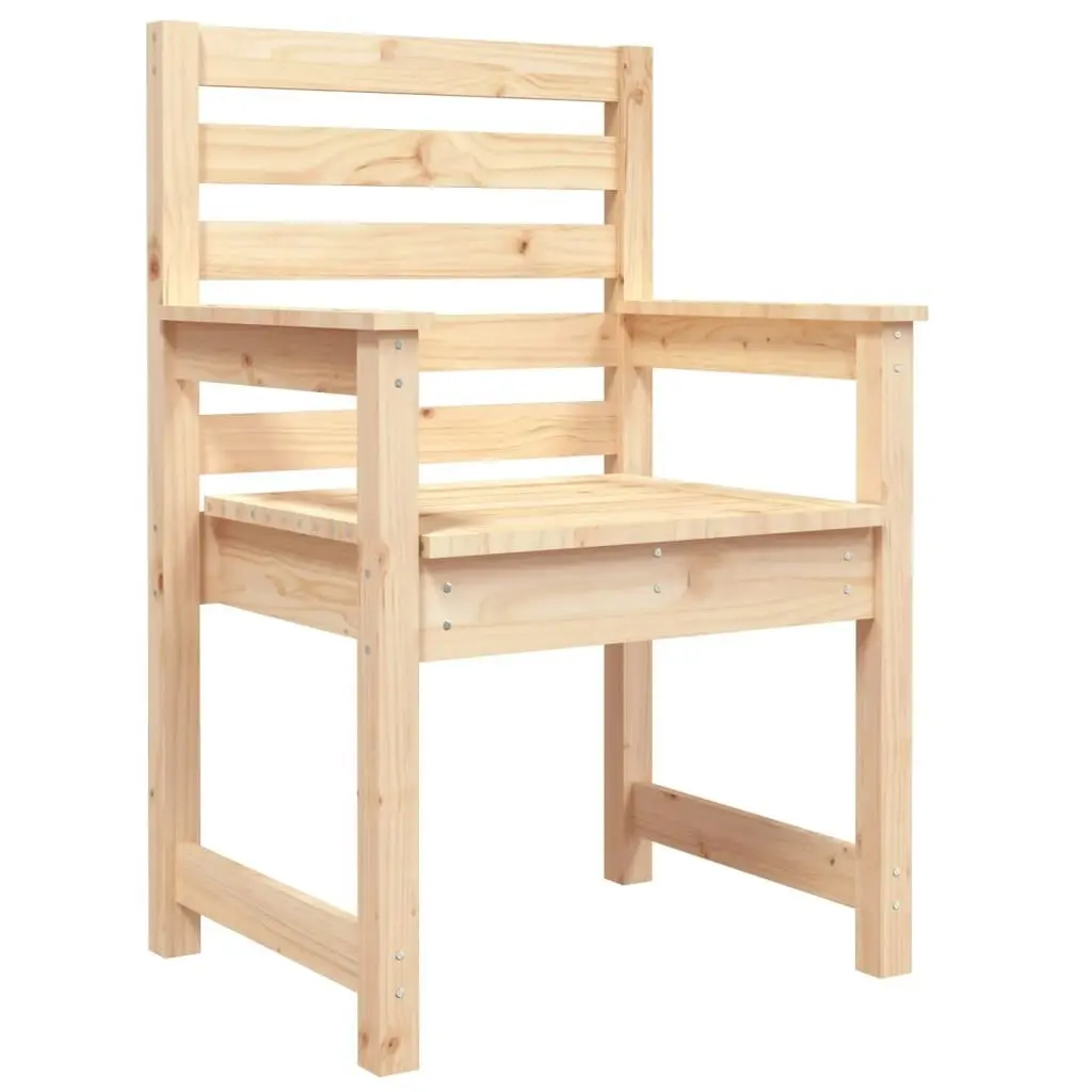 Garden Chairs 2 pcs 60x48x91 cm Solid Wood Pine 824053