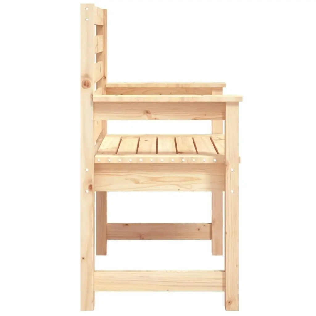 Garden Chairs 2 pcs 60x48x91 cm Solid Wood Pine 824053