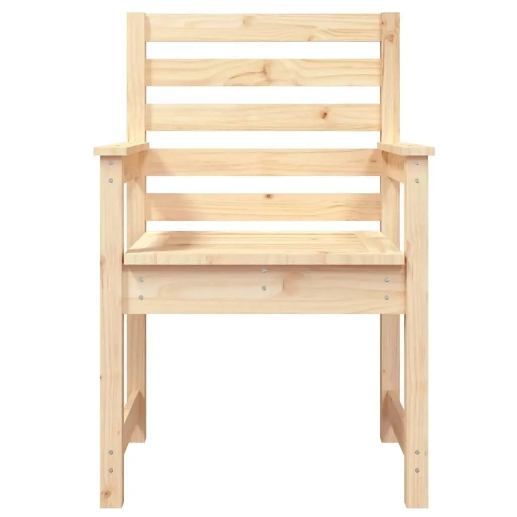 Garden Chairs 2 pcs 60x48x91 cm Solid Wood Pine 824053