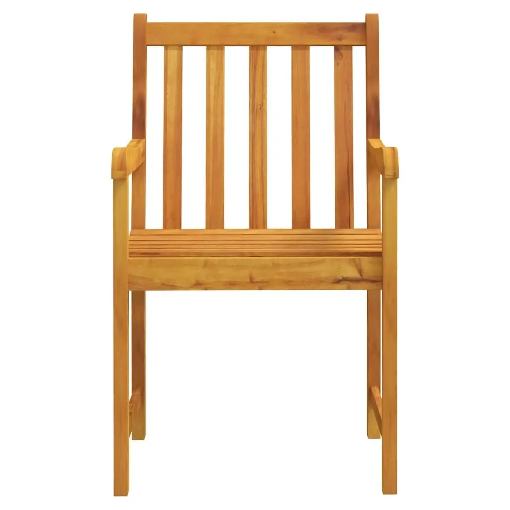 Garden Chairs 2 pcs Solid Acacia Wood 316609