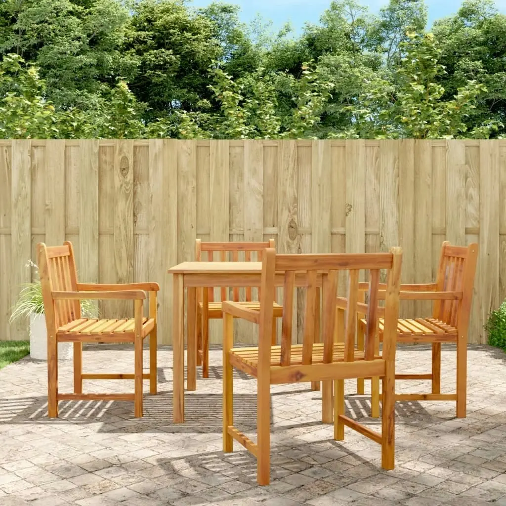 Garden Chairs 4 pcs 56x55.5x90 cm Solid Wood Acacia 3206272