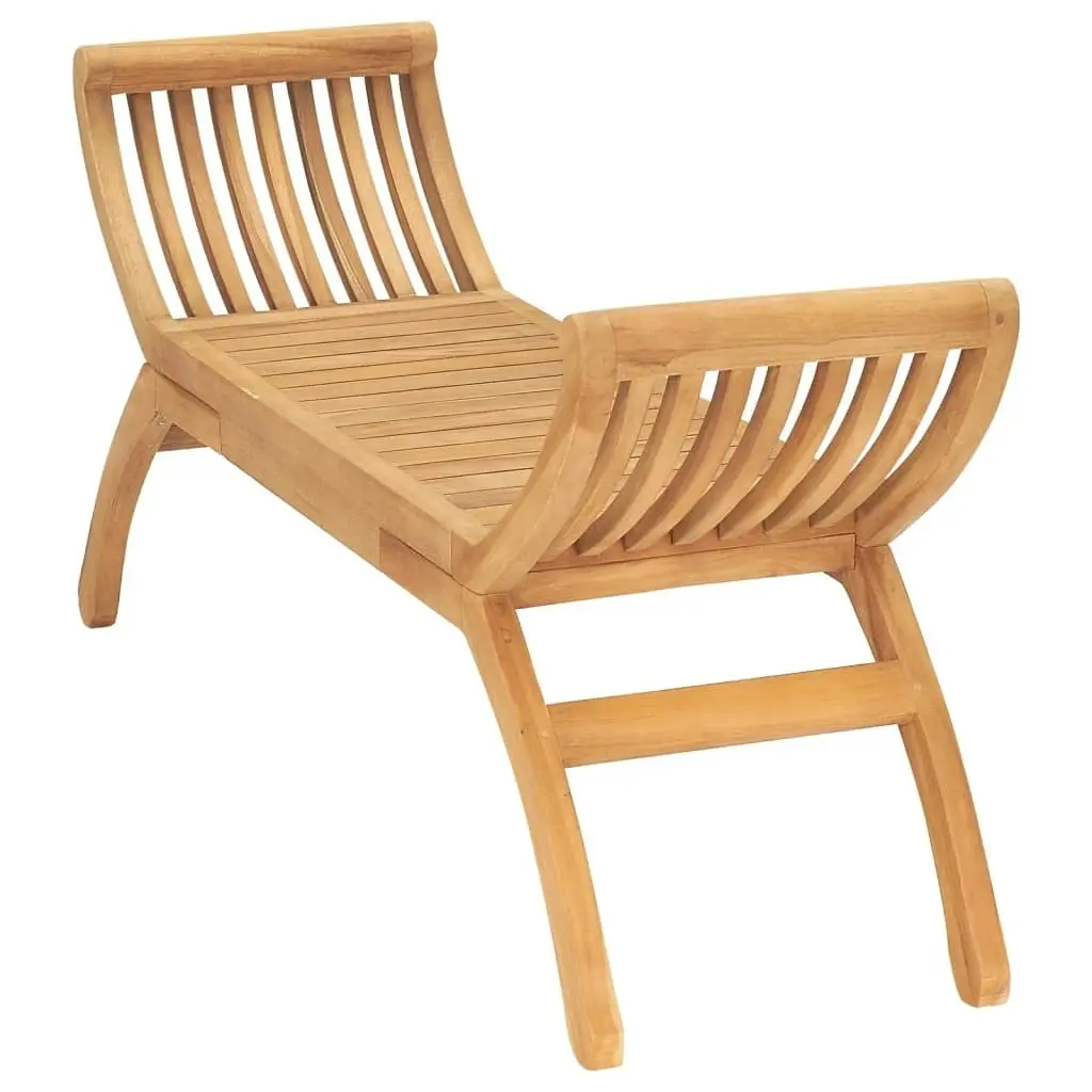 Garden Bench 126 cm Solid Teak Wood 316150