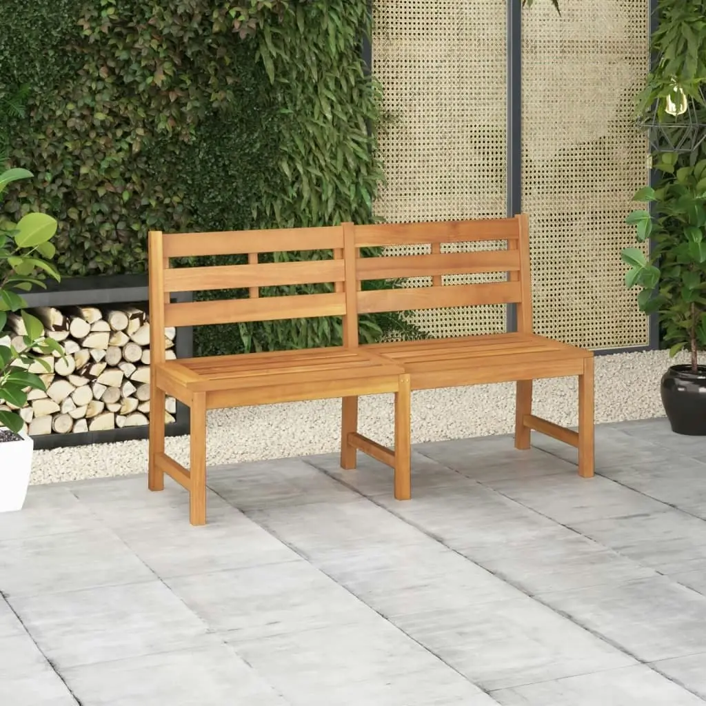 Garden Bench 150 cm Solid Teak Wood 316635