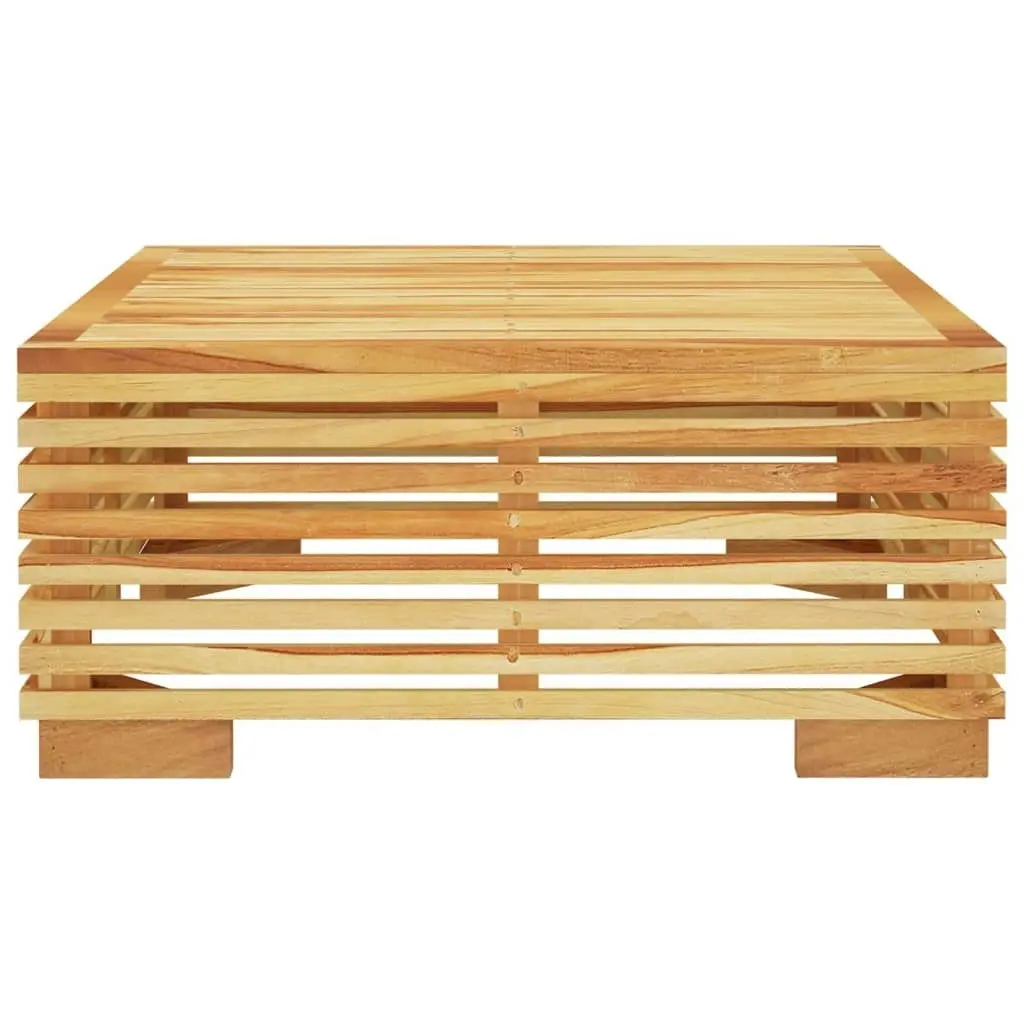 Garden Coffee Table 69.5x69.5x31 cm Solid Wood Teak 319162