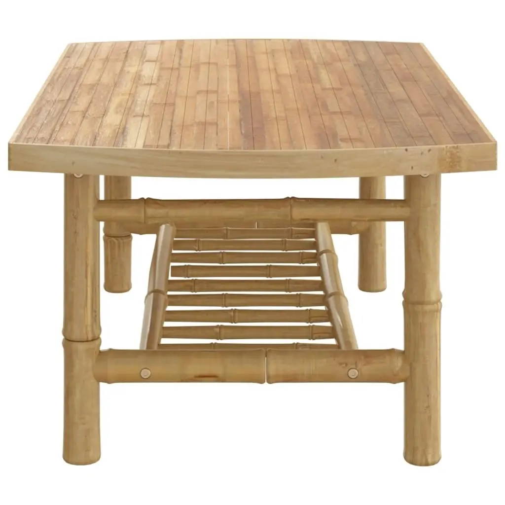 Garden Coffee Table 90x55x37 cm Bamboo 363463