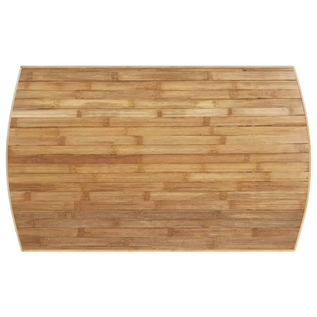 Garden Coffee Table 90x55x37 cm Bamboo 363463