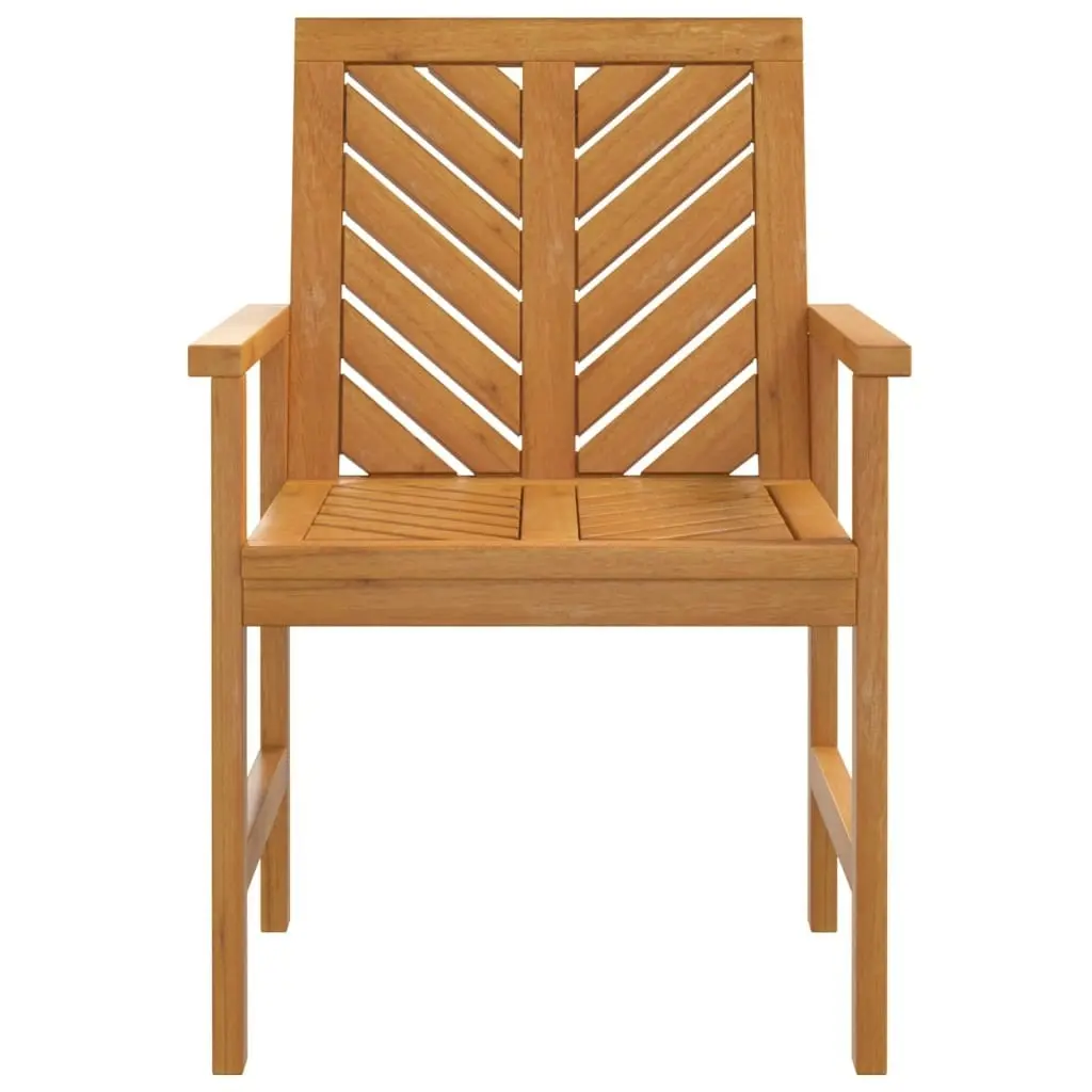 Garden Dining Chairs 4 pcs Solid Wood Acacia 3155975