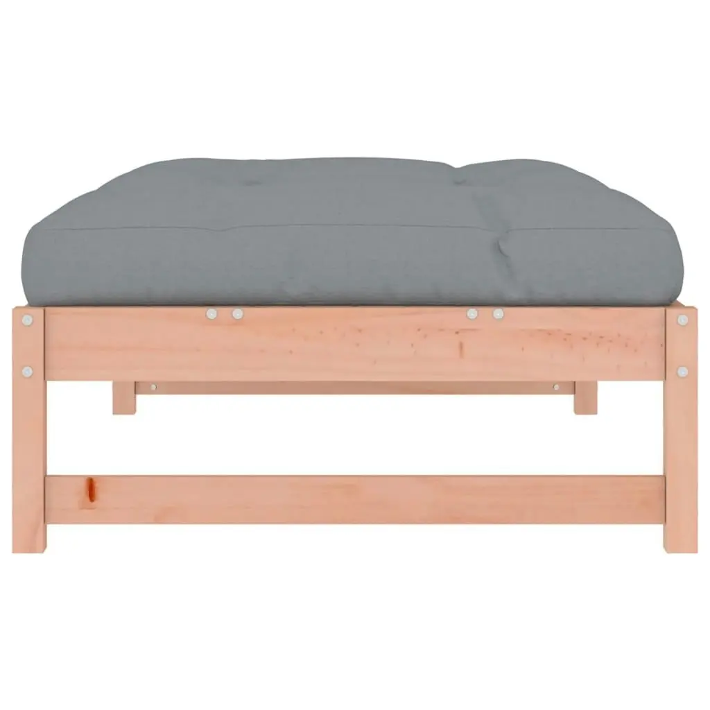 Garden Footstool 120x80 cm Solid Wood Douglas 825742