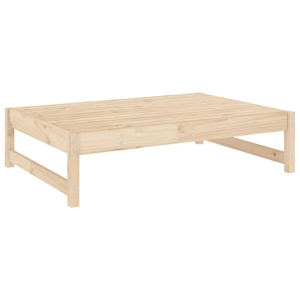 Garden Footstool 120x80 cm Solid Wood Pine 825737