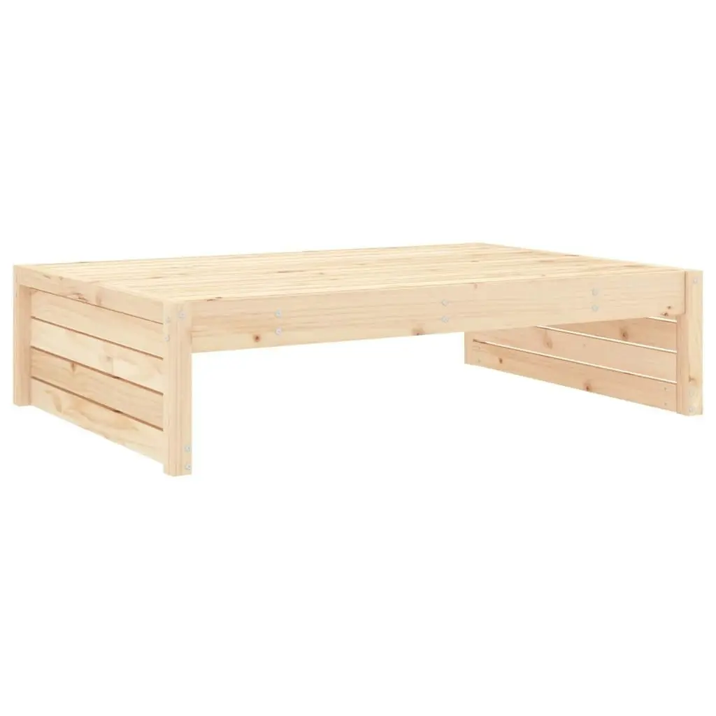 Garden Footstool 120x80 cm Solid Wood Pine 825765