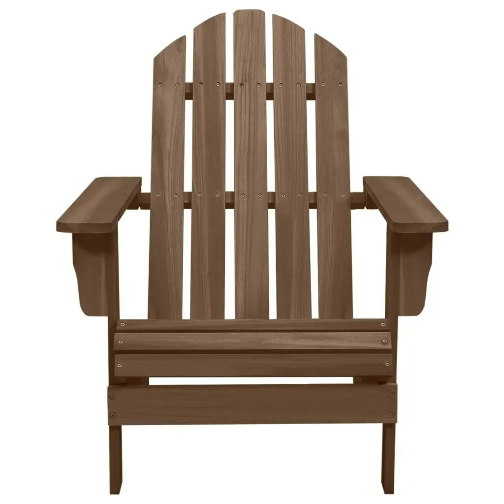 Garden Chair Wood Brown 45703