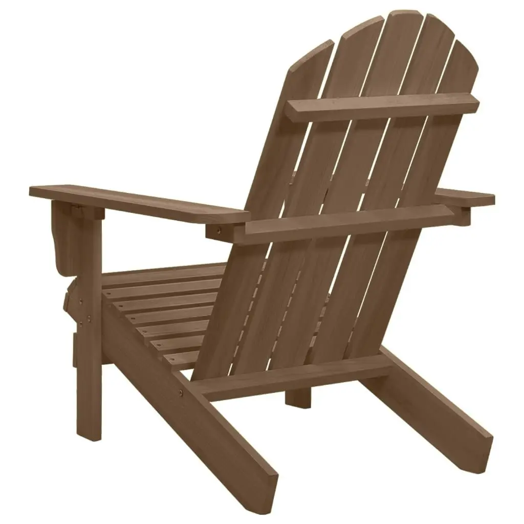 Garden Chair Wood Brown 45703