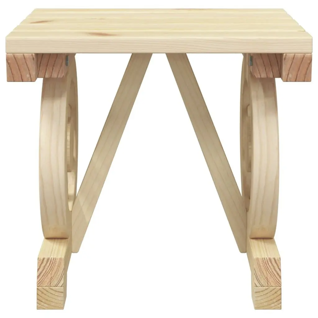 Garden Footstools 2 pcs Solid Wood Fir 3207133