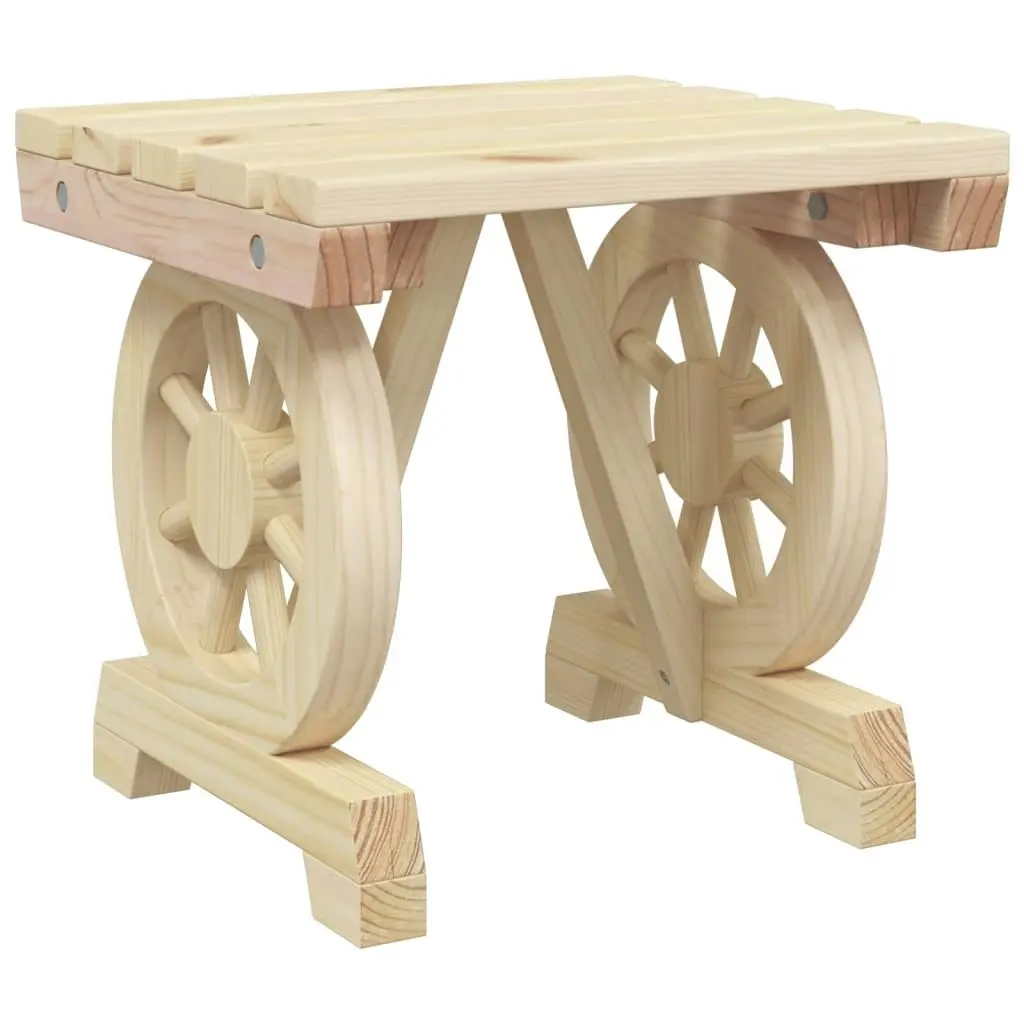 Garden Footstools 2 pcs Solid Wood Fir 3207133