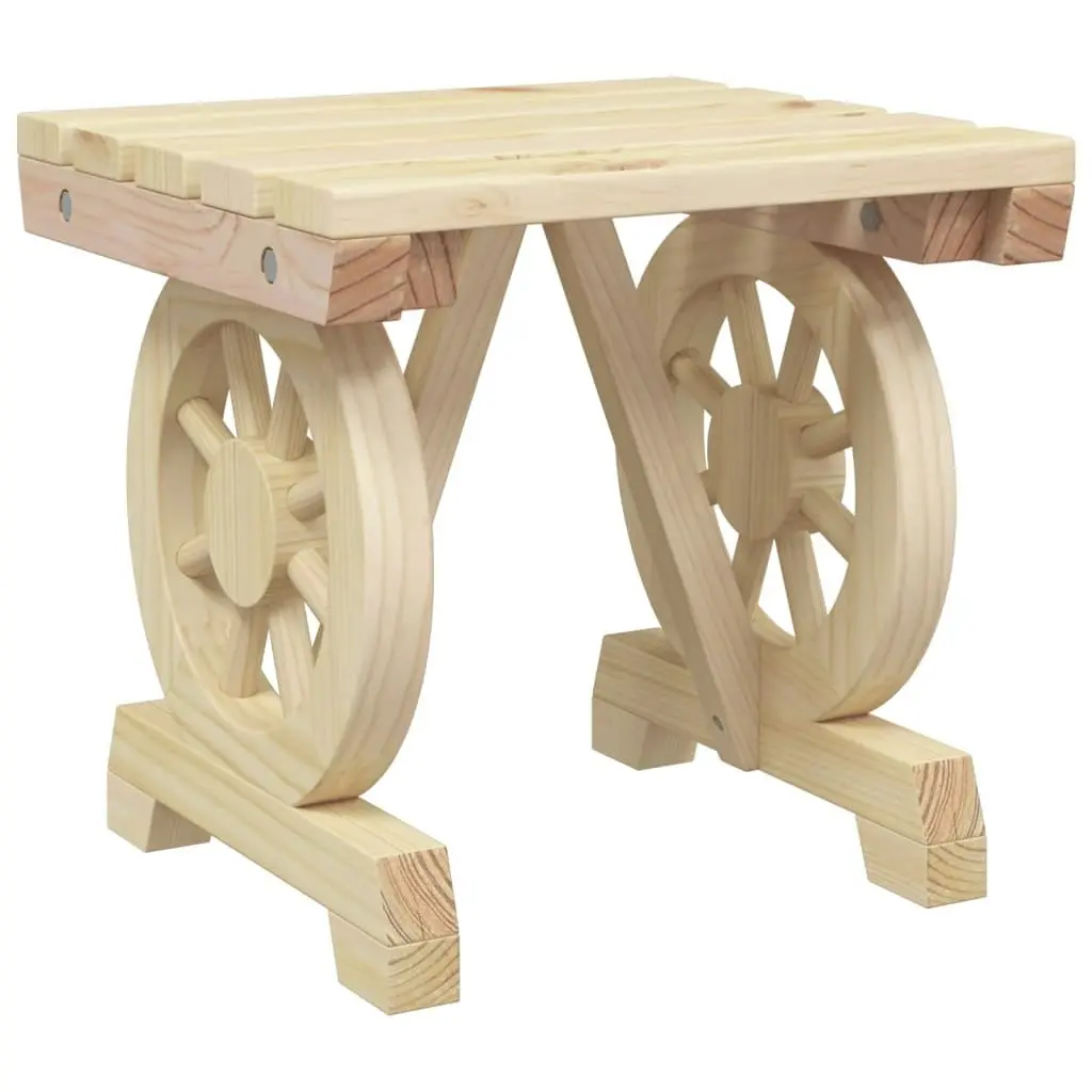 Garden Footstools 2 pcs Solid Wood Fir 3207133